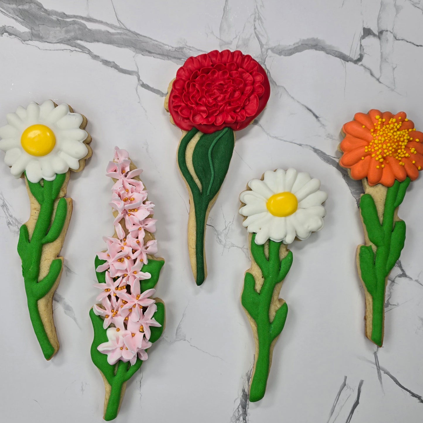 Spring Flower Cookie Bouquet