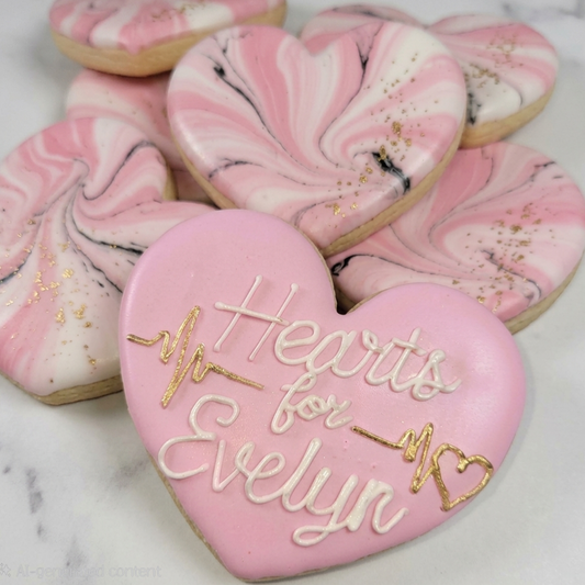 Heart Cookies - 1 Dozen